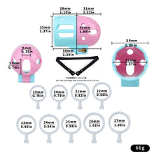 Lade das Bild in den Galerie-Viewer, Bullet-shaped Ringless Chastity Cage - 8
