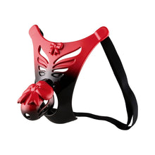 Afbeelding in Gallery-weergave laden, Red and Black Butterfly-Wing Resin Chastity Belt
