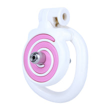 Afbeelding in Gallery-weergave laden, Pink and white cage with catheter attachment
