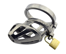 Load image into Gallery viewer, Retro Male Stainless Steel Chastity Cage
