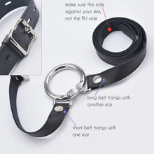 Load image into Gallery viewer, Leather Belt for Chastity Cage
