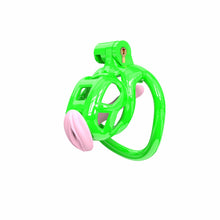 Load image into Gallery viewer, Green Cobra Nub Chastity Kit With Urethral
