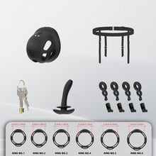 Lade das Bild in den Galerie-Viewer, Compact Silicone Vibration Chastity Cage
