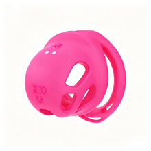 Lade das Bild in den Galerie-Viewer, Compact Silicone Vibration Chastity Cage
