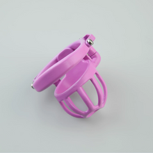 Load image into Gallery viewer, Custom Pink Steel Cock Cage - 4
