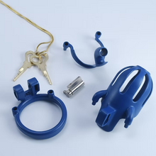 Afbeelding in Gallery-weergave laden, Steel Dragon Custom Chastity Cage

