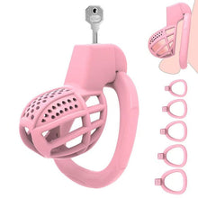 Load image into Gallery viewer, Honeycomb Vented Resin Chastity Cage
