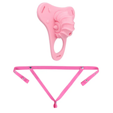 Afbeelding in Gallery-weergave laden, Fantasy Pink Conch Chastity Cage with Belt  22
