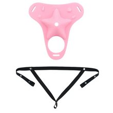 Afbeelding in Gallery-weergave laden, Fantasy Pink Conch Chastity Cage with Belt  27
