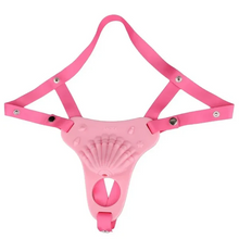 Afbeelding in Gallery-weergave laden, Fantasy Pink Conch Chastity Cage with Belt 5
