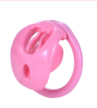 Lade das Bild in den Galerie-Viewer, Pink cage angled side view
