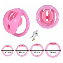 Lade das Bild in den Galerie-Viewer, Pink standard cage with ring sizes

