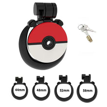 Load image into Gallery viewer, Cartoon Sphere Flat Resin Chastity Cage
