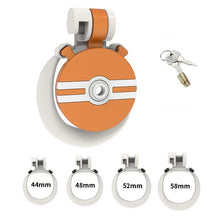 Load image into Gallery viewer, Cartoon Sphere Flat Resin Chastity Cage
