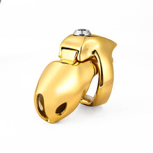 Lade das Bild in den Galerie-Viewer, Golden V5 Chastity Cage in alternate gallery view 3
