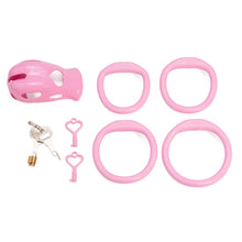 Lade das Bild in den Galerie-Viewer, Heart cutout cage configuration 2 with matching base rings

