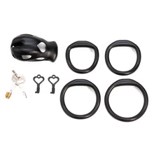 Lade das Bild in den Galerie-Viewer, Heart cutout cage configuration 4 with matching base rings
