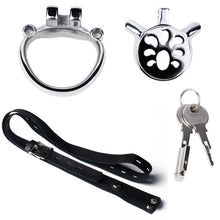 Afbeelding in Gallery-weergave laden, Heavy Duty Flat Chastity Cage-5
