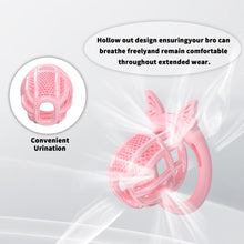 Load image into Gallery viewer, Honeycomb Invisible Chastity Cage With 4 Silicone Rings 6
