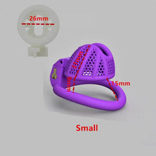 Load image into Gallery viewer, Honeycomb Mini Male Chastity Penis Device

