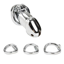 Load image into Gallery viewer, HT Aircraft Heads Stainless Steel Chastity Device
