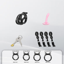 Afbeelding in Gallery-weergave laden, Invisible Cobra Chastity Cage With Silicone Ring 23
