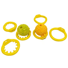 Load image into Gallery viewer, Durian-Texture Resin Chastity Cage with Arc or Thorn Rings

