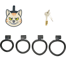 Lade das Bild in den Galerie-Viewer, Kitten Flat-Fit Chastity Cage
