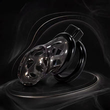 Load image into Gallery viewer, Flexible Silicone and ABS Vented Chastity Cage
