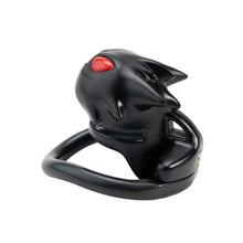 Afbeelding in Gallery-weergave laden, Little Devil Resin Chastity Cage with Red or Black Rings
