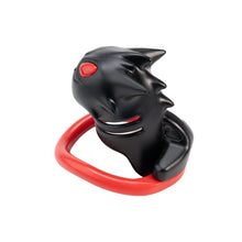 Afbeelding in Gallery-weergave laden, Little Devil Resin Chastity Cage with Red or Black Rings
