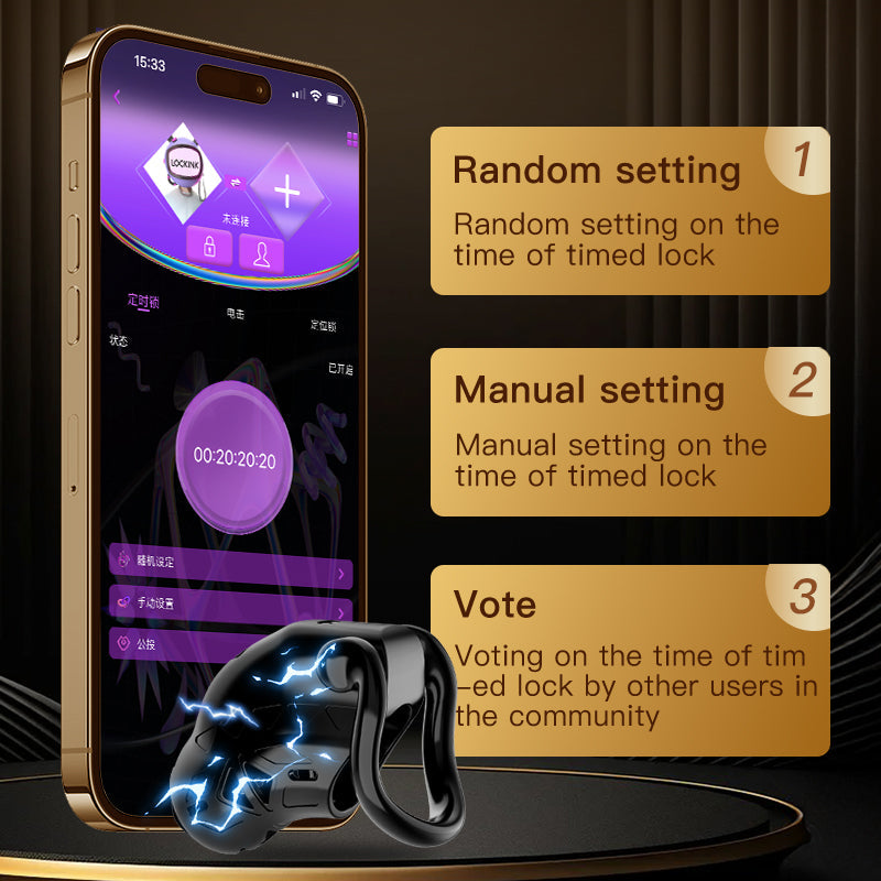 Chaster App App-Controlled Remote Chastity Cage – chastity-devices