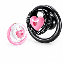 Load image into Gallery viewer, Love Wings Heart-Detail Resin Chastity Cage
