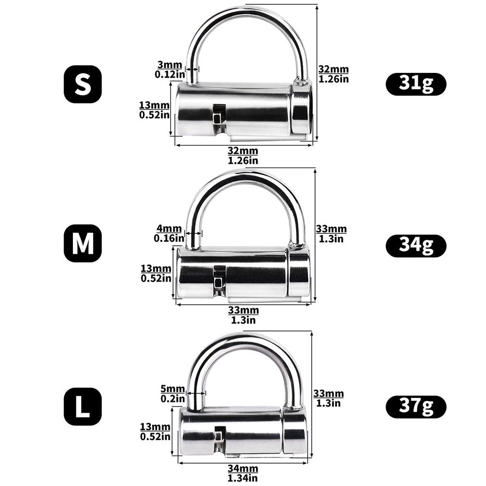 Bap Locks TOP Metal Pa Lock – chastity-devices