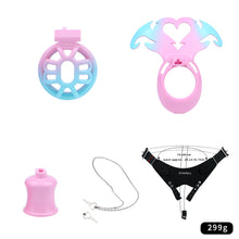 Afbeelding in Gallery-weergave laden, Mini Demon Negative Chastity Device
