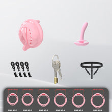Load image into Gallery viewer, Mini Soft Silicone Pussy Cock Cage 1
