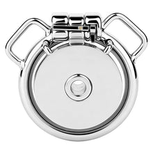 Afbeelding in Gallery-weergave laden, Mirror Polish Flat and Inverted Chastity Cage – inverted cage front view

