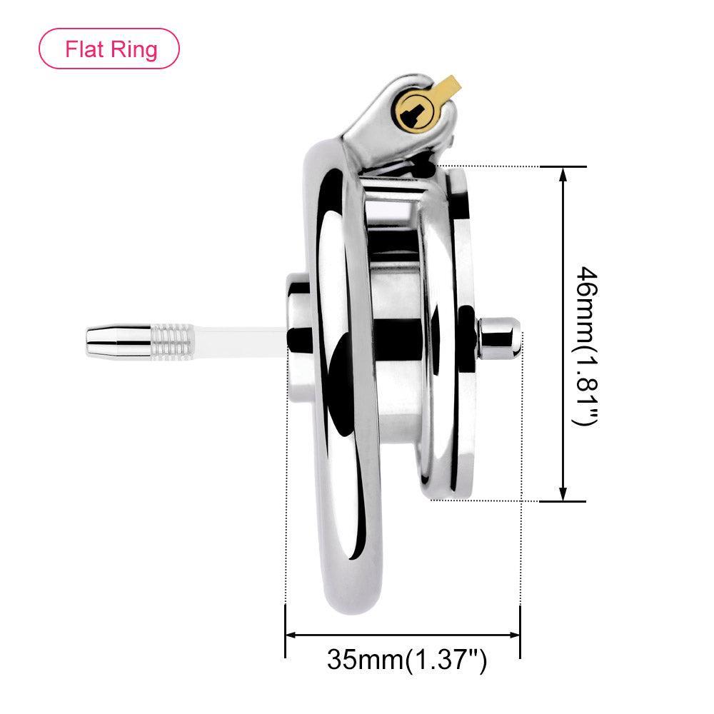 Negative Chastity Cage & Detachable Dildo and Urethral – chastity-devices