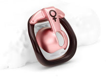 Afbeelding in Gallery-weergave laden, Tortoise Shell Nylon Chastity Cage - Positive or Negative
