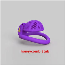 Load image into Gallery viewer, NEW Honeycomb Positive And Negative Chastity Device
