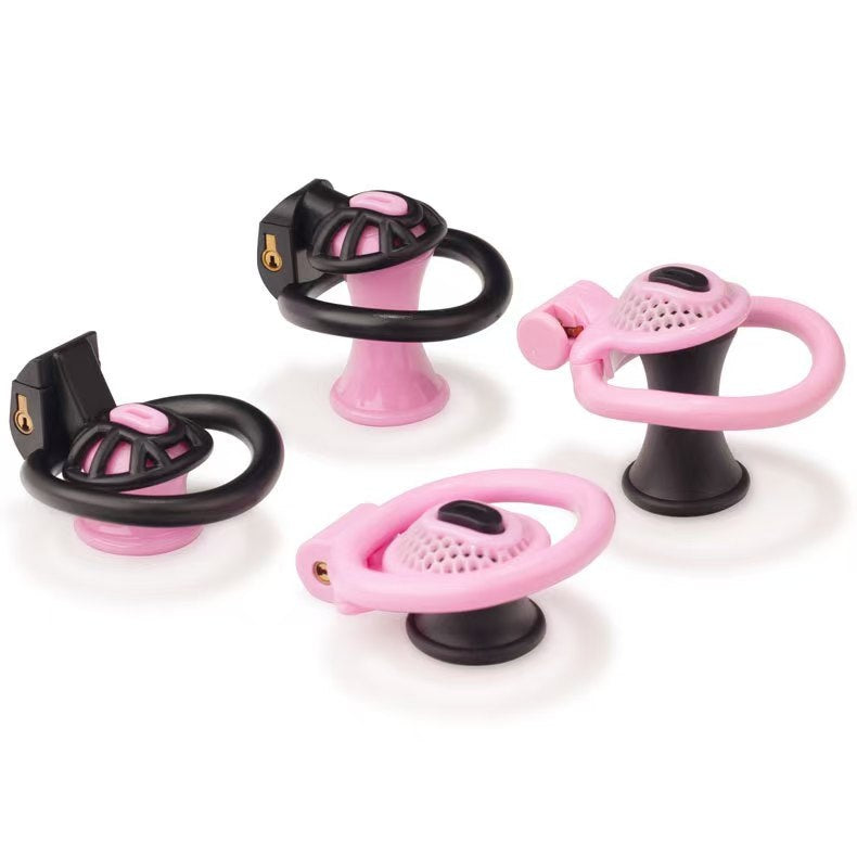 New Ultra Compact Honeycomb Positive/Negative Chastity Cage