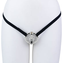 Lade das Bild in den Galerie-Viewer, Night Silver Spider Flat 304 Stainless Steel Chastity Cage

