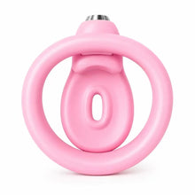 Afbeelding in Gallery-weergave laden, Nipple Rounded Resin Chastity Cage with Five Rings
