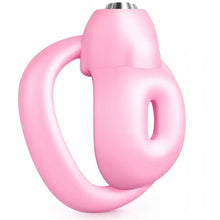 Afbeelding in Gallery-weergave laden, Nipple Rounded Resin Chastity Cage with Five Rings
