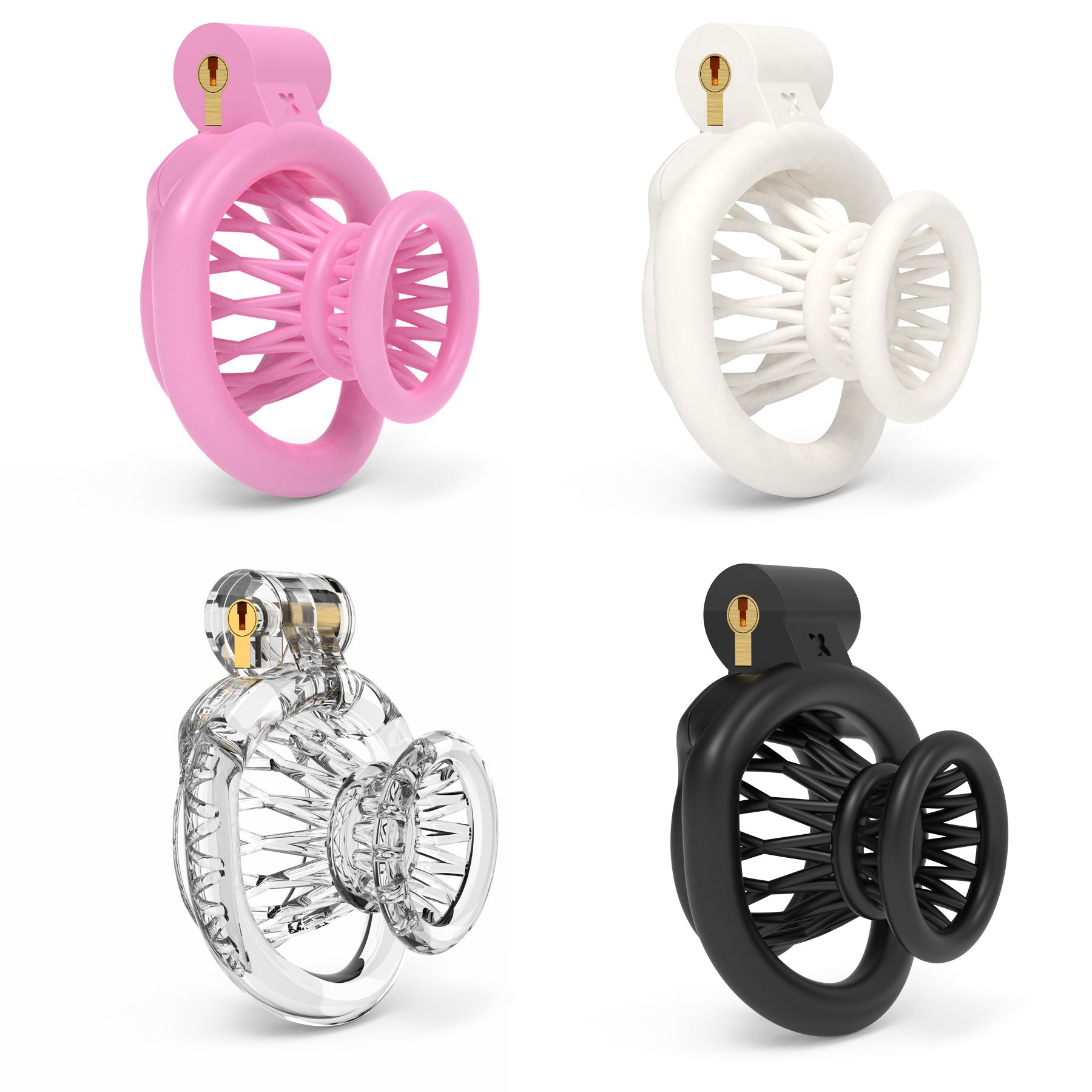Nylon Creel Negative Chastity Cage – chastity-devices