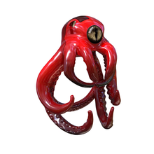 Afbeelding in Gallery-weergave laden, One-Eyed Octopus Chastity Cage - red 2
