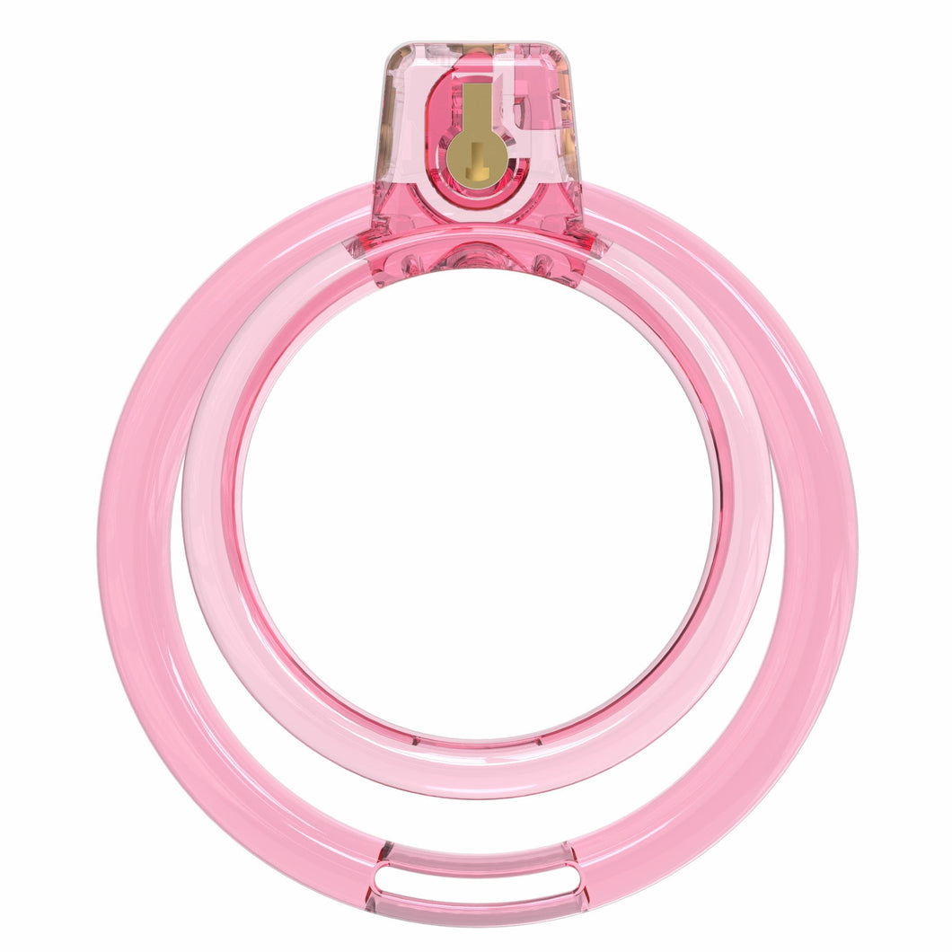 Double Loop Breathable Chastity Device