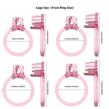 Load image into Gallery viewer, Double Loop Breathable Chastity Device
