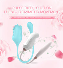 Afbeelding in Gallery-weergave laden, dildo vibrator App Controlled Pulse Bird Female Sucking Massager  - 3
