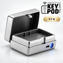 Afbeelding in Gallery-weergave laden, QIUI Bluetooth Key Box – Metal Key Pod with Remote Access（Pre Sale）
